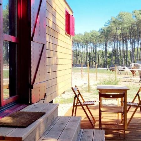Roulottes Cocooning Au Coeur Des Landes Hotel Mées Kültér fotó