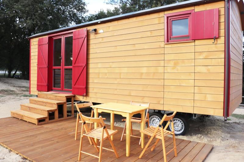 Roulottes Cocooning Au Coeur Des Landes Hotel Mées Kültér fotó